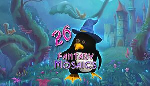 Fantasy Mosaics 26: Fairytale Garden cover