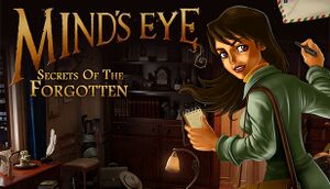 Mind's Eye: Secrets of the Forgotten cover